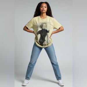 Whitney Houston Vintage Graphic Band Short Sleeve Tee